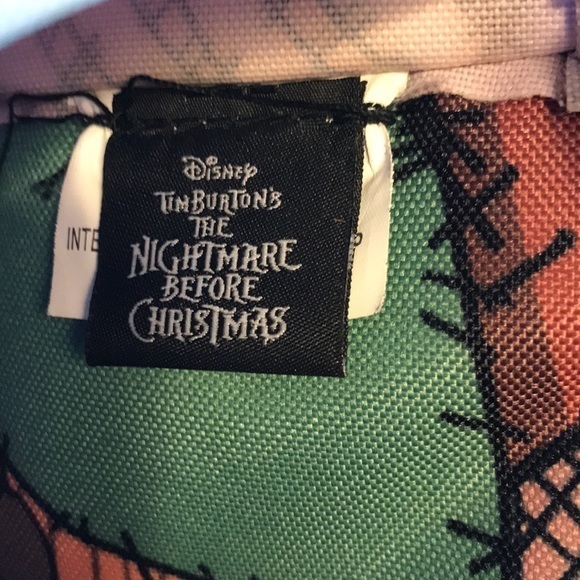 Disney Tim Burton\'s Nightmare Before Christmas Reversible Backpack-  NWOT